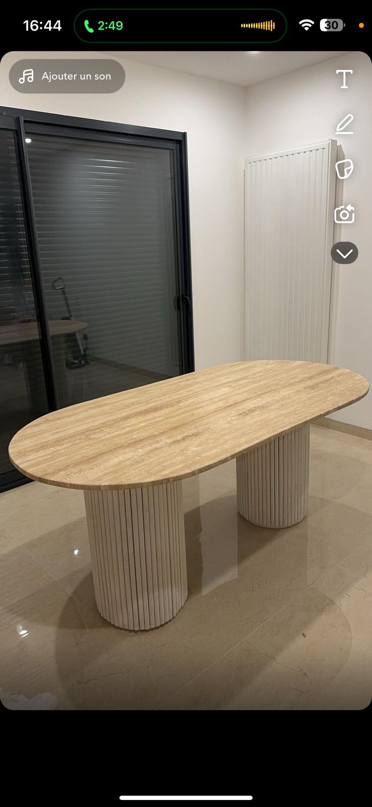 Table à manger Ellipse – Image 4